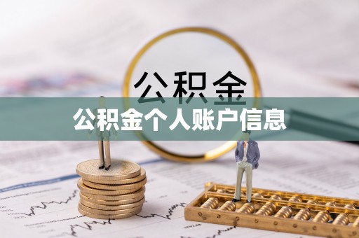 南投市公积金个人账户信息