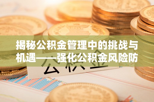 南投市揭秘公积金管理中的挑战与机遇——强化公积金风险防控的多维策略