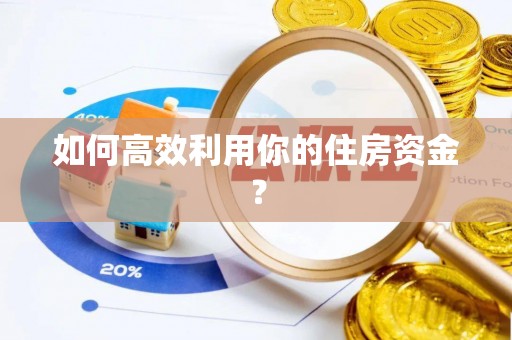 南投市如何高效利用你的住房资金？