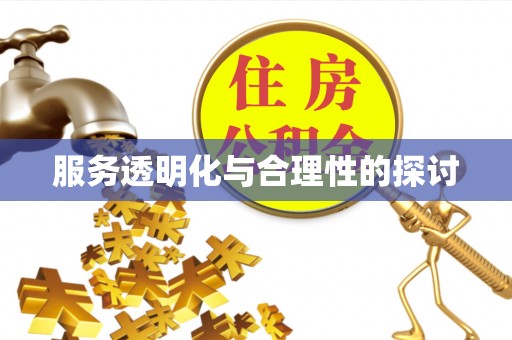 南投市服务透明化与合理性的探讨