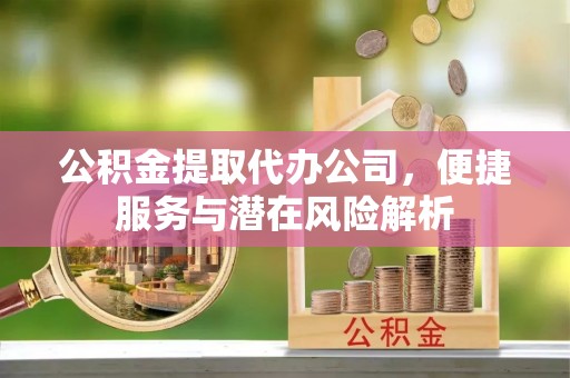 南投市公积金提取代办公司，便捷服务与潜在风险解析