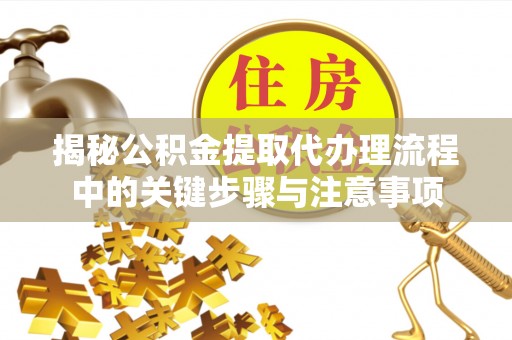 南投市揭秘公积金提取代办理流程中的关键步骤与注意事项