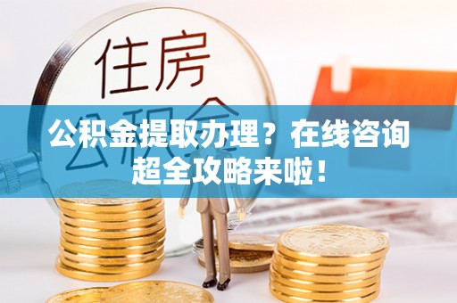 南投市公积金提取办理？在线咨询超全攻略来啦！