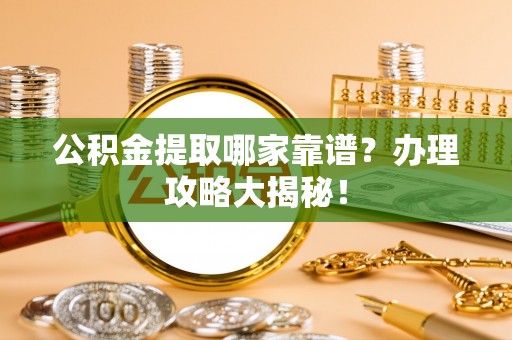 南投市公积金提取哪家靠谱？办理攻略大揭秘！