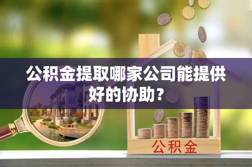 南投市公积金提取哪家公司能提供好的协助？