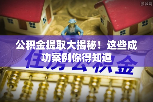 南投市公积金提取大揭秘！这些成功案例你得知道