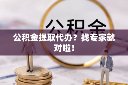 南投市公积金提取代办？找专家就对啦！