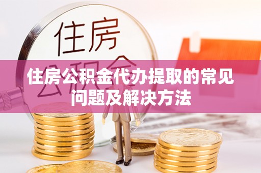 南投市住房公积金代办提取的常见问题及解决方法