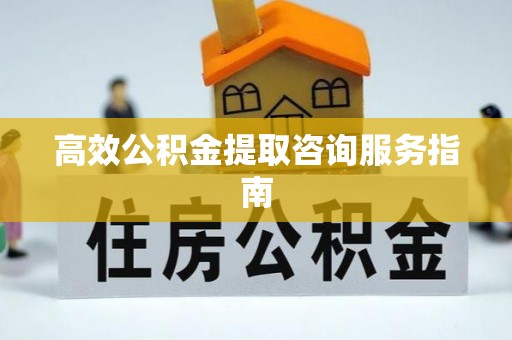 南投市高效公积金提取咨询服务指南