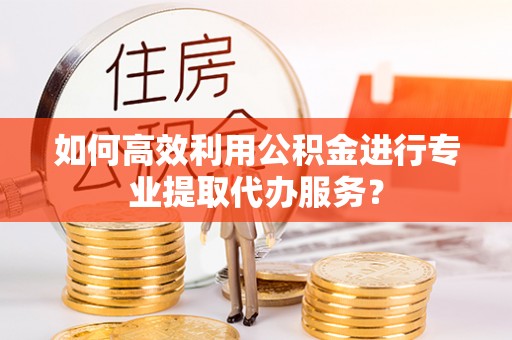 南投市如何高效利用公积金进行专业提取代办服务？