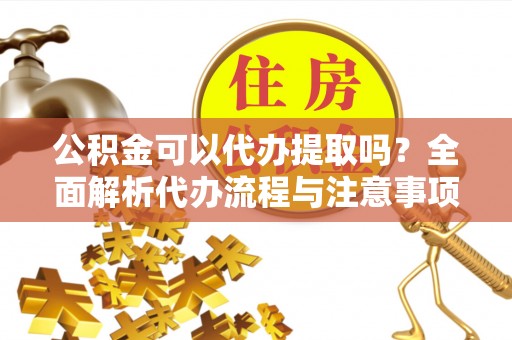 南投市公积金可以代办提取吗？全面解析代办流程与注意事项